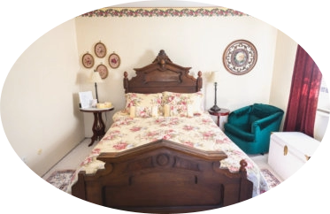 victorian rose themed room fancy decor