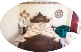 victorian rose themed room fancy decor