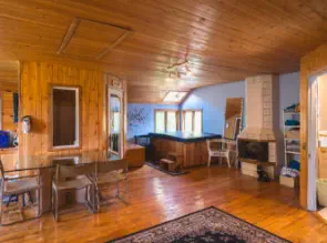 suite with hot tub and sauna for relaxing stay a retreat